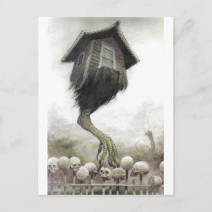 Baba Yaga Postcard