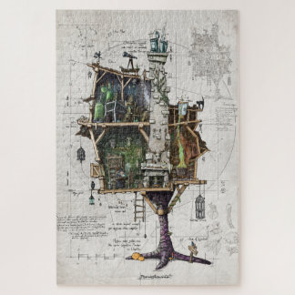 Baba Yaga’s Chicken-Legged Hut Jigsaw Puzzle