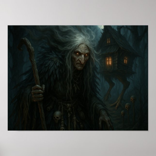Baba Yaga's Enchanted Forest Poster (Front)