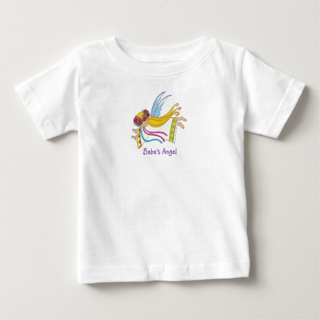 Baba's Angel Baby T-Shirt (Front)