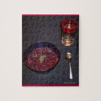 Baba's Kitchen Ukrainian Soul Food Borshch & Vodka Jigsaw Puzzle