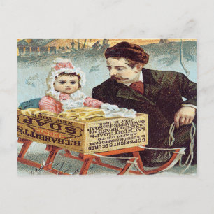 Babbitt's Soap Powder Postcard