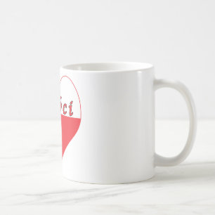 Babci Polish Heart Coffee Mug