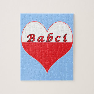 Babci Polish Heart Jigsaw Puzzle
