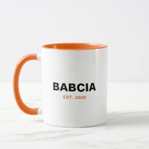 Babcia Est. Year – The Perfect Grandma Gift Mug