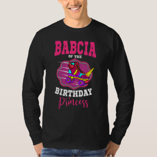Babcia Of The Birthday Princess Roller Skates Skat T-Shirt