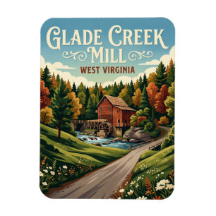 Babcock State Park USA Magnet