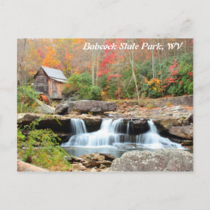 Babcock state park West Virginia Postcard