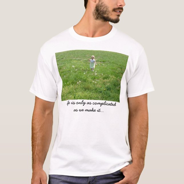Babe in Field T-Shirt (Front)