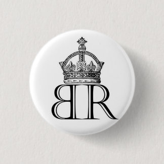 Babe Ruthless Crown Logo Button