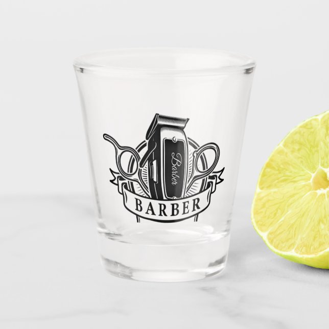 Baber Shot Glass (Front)