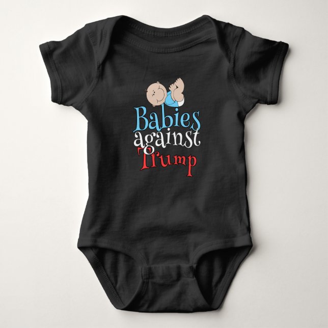 Babies Against Trump Baby Bodysuit (Front)