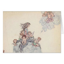 Babies and Angel on Cloud Andersen’s Fairy Tales