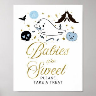 Babies are Sweet Halloween Baby Shower Sign