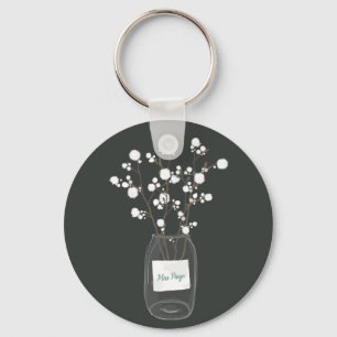 BABIES BREATH/COTTON Teacher Key Ring