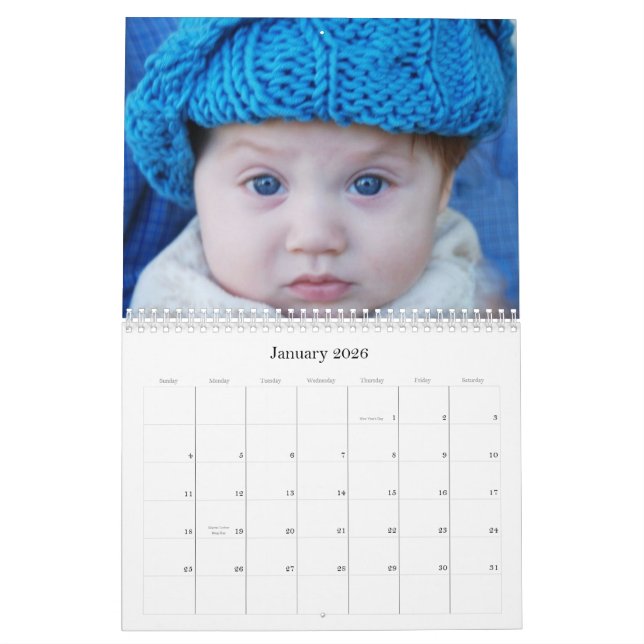 Babies Calendar 2012 (Jan 2026)