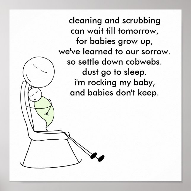 Babies Don't Keep, Daddy, Green Poster (Front)