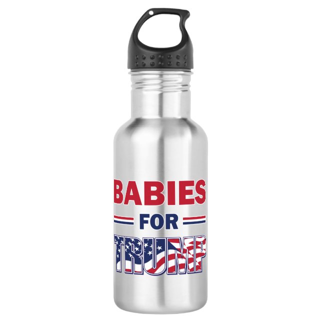 Babies for Trump 710 Ml Water Bottle (Front)