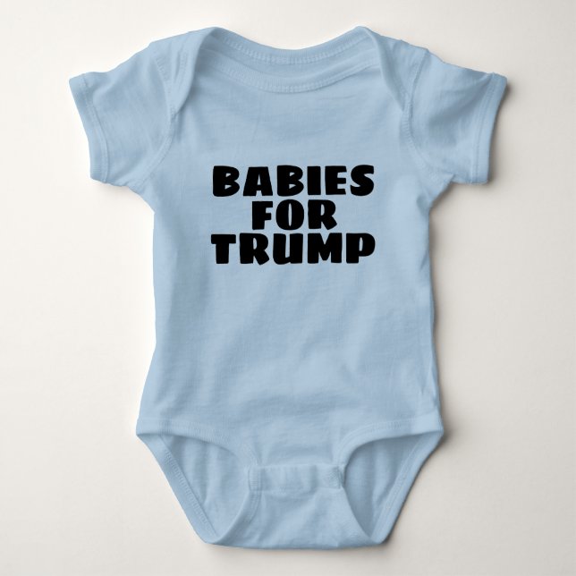 BABIES FOR TRUMP BABY CLOTHING BABY BODYSUIT (Front)