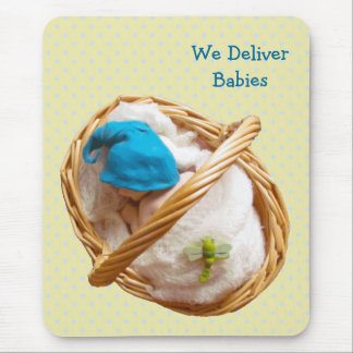 Babies in Clay: Midwife, Doctors: Deliver Baby Mouse Pad