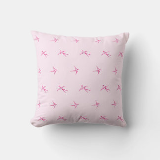 Babies: Swallows/Pink - Cushion