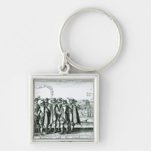 Babington with his Complices in St. Giles Key Ring