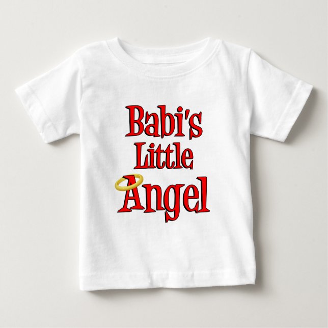 Babi's Little Angel Baby T-Shirt (Front)