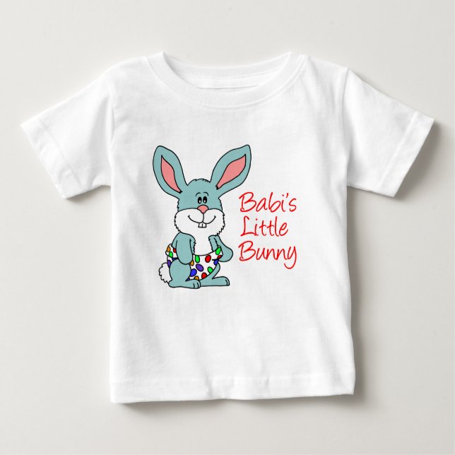 Babi's Little Bunny Baby T-Shirt (Front)