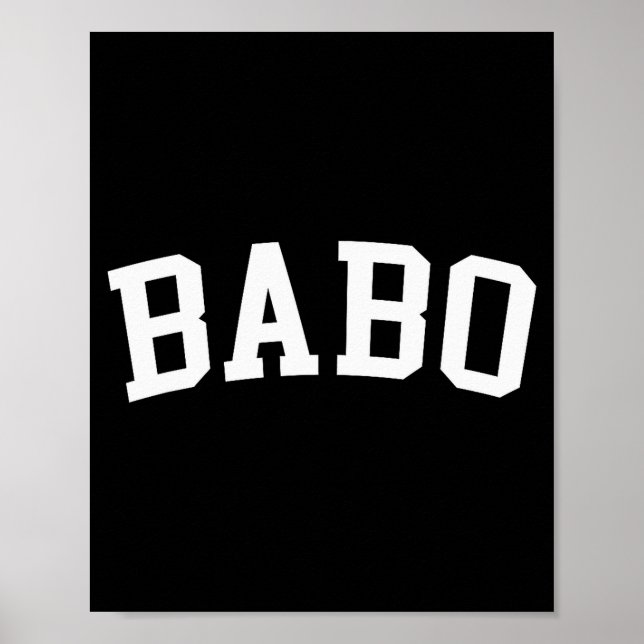 Babo  poster (Front)