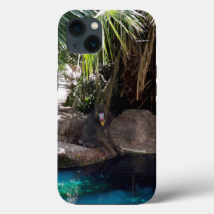 Baboon In Paradise, iPhone 13 Case