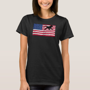 Baboon Patriotic American Flag T-Shirt