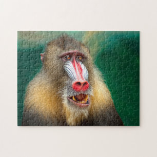 Baboons of Botswana Jigsaw Puzzle