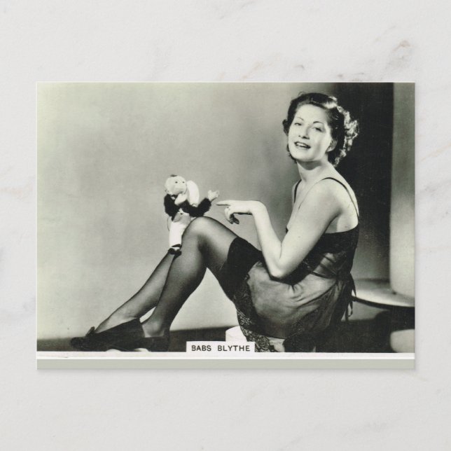 Babs Blythe Postcard (Front)