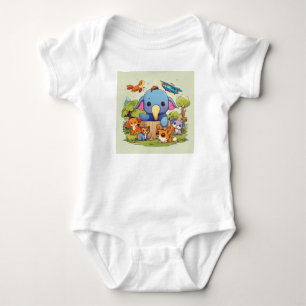 Babu Bliss: Adorable and Comfortable Baby Body Bodysuit