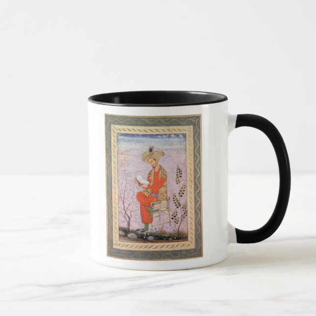 Babur  Reading, Mughal Mug (Right)