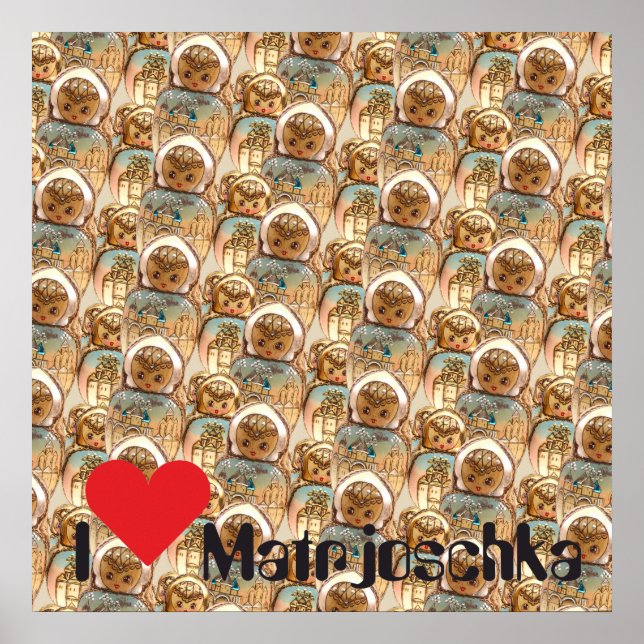 Babuschka Matrjoschka Matryoshka Poster (Front)