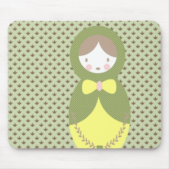 Babuschka Mouse Pad throughout (Front)
