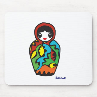 Babushka - Matryoshka Mouse Pad