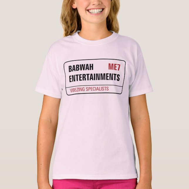 Babwah Girls t-shirts (Front)