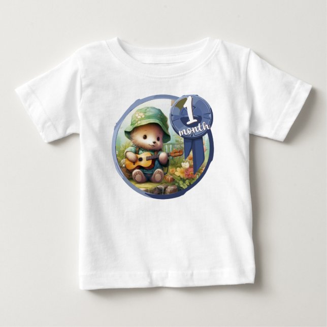 Baby - 1 month too T-Shirt (Front)