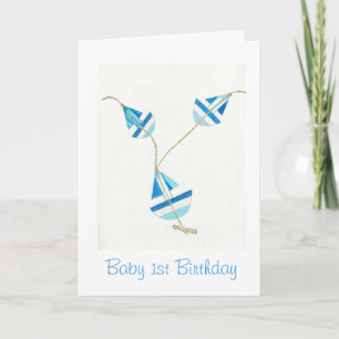 Baby 1st Birthday Card