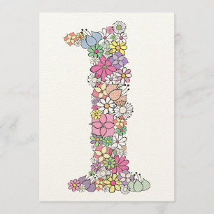 Baby 1st Birthday Party Custom Invite Invitation