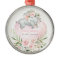 Baby 1st First Christmas Blush Floral Elephant