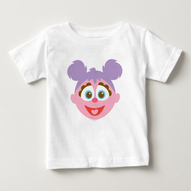 Baby Abby Cadabby Big Face Baby T-Shirt (Front)
