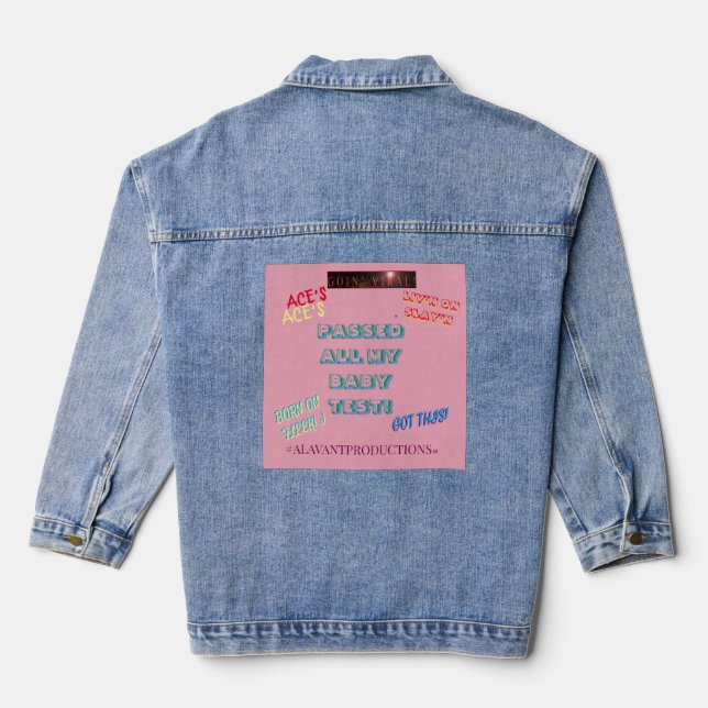 BABY ACES DENIM JACKET (Back)