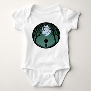 Baby Alien Romper Cute Alien Baby One-piece Baby Bodysuit