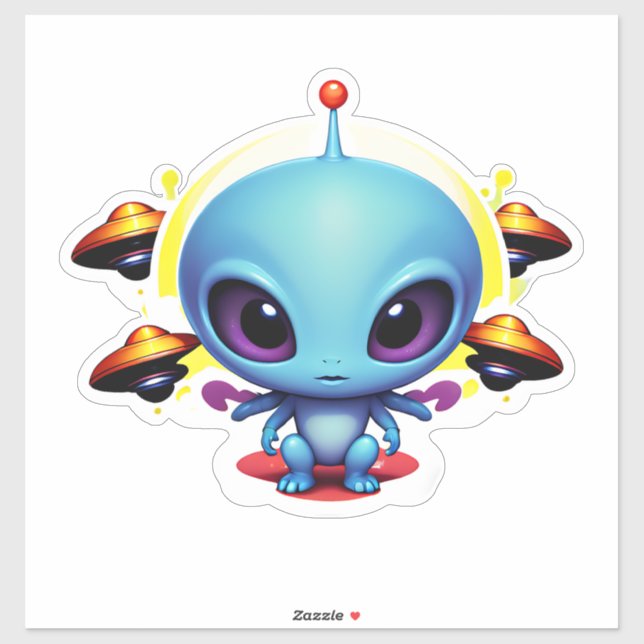 Baby Alien & UFOs (Sheet)
