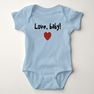 Baby and Kids: Love, baby! Creeper- boys Baby Bodysuit