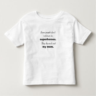 Baby and Kid's Superhero Mom Shirt