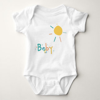 baby and sun baby bodysuit
